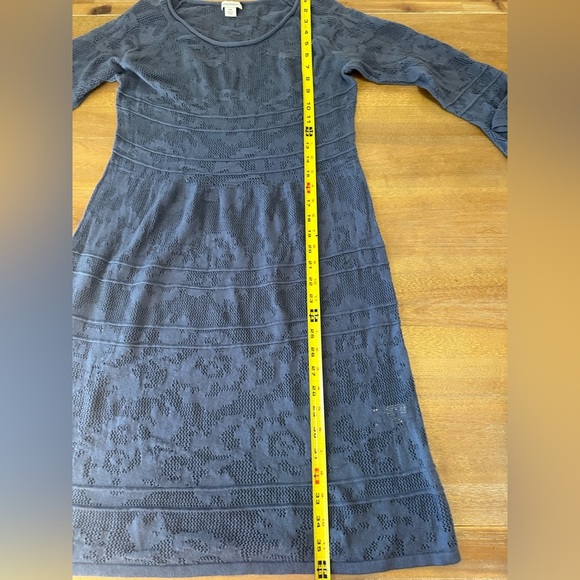 Sundance Women’s Dusty Blue Tunic Dress Lace Silk/cotton PM - Picture 6 of 10